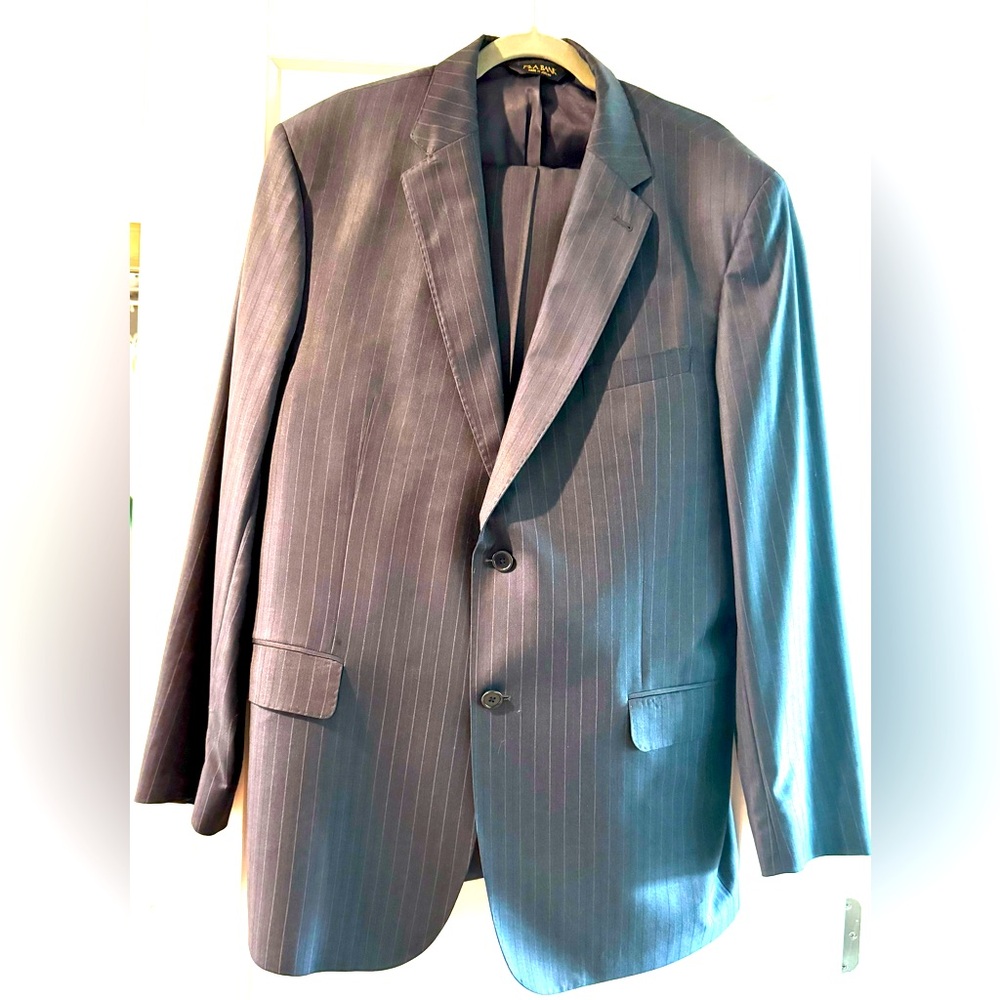 Men’s Suit Jacket (48L) and Pants (35x32)